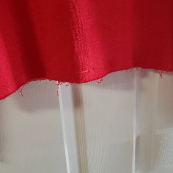 OSU Buckeyes Ohio State University Women's Frayed Hem Hoodie Size S New with Tag - Picture 5 of 9